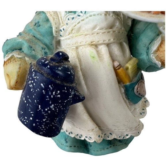 Enesco This Little Piggy Figurine Serving Up The Slop 1995 TLP Vintage - Picture 4 of 10